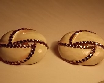Vintage Bellini By Formart Clip On Earrings