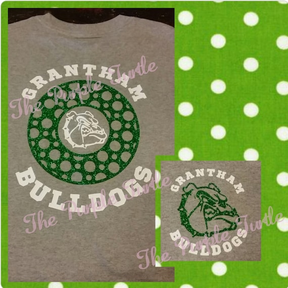 GRANTHAM BULLDOGS Frame Design LONG Sleeve Tee