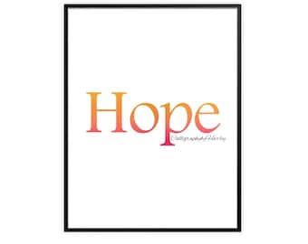 Hope Calligraphy