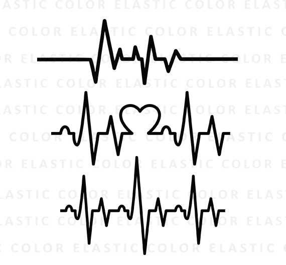 Download Heartbeat svg ekg svg heartbeat line clipart cardiogram