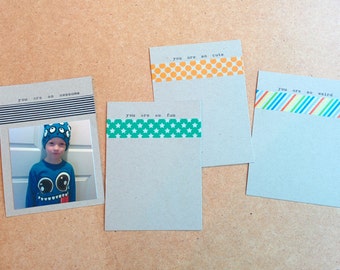 Handmade "You Are..." 3x4 Project Life Journaling Cards