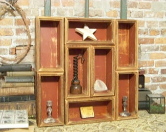 One 12" x 6" stacking box