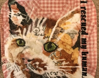 Cat pot holder