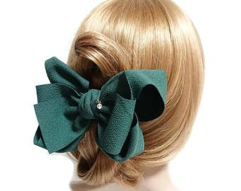 Big Multi Layer Bow French Hair Barrette Women Hair Accessories Free Shipping Bow Clip