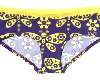 Organic cotton ladies panties - Dragonfly