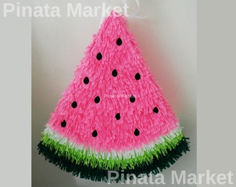 Watermelon Pinata, Fun Party Game, Birthday Piñata, Party Decor, Party Supply