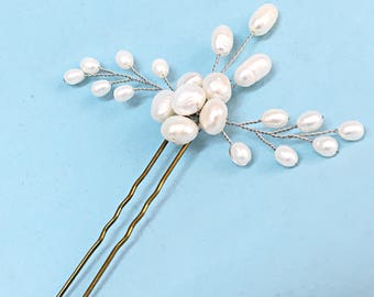 Cobalt Blue Bridal Hair Pin Blue Hair Pin Bridal Hair Piece