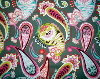 Cotton fabric Lottie collection - Lah-Tee-Dah Grey
