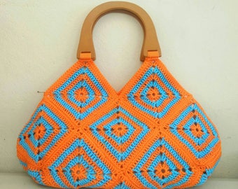 Granny squares crochet bags, Granny square purse, large Granny square bag, Granny square bags,crochet bag, crochet bag and purses, crochets