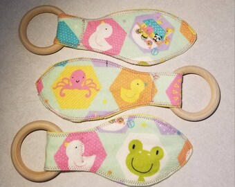 Noah's Ark Teething Ring