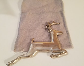 Gorham American Heritage Society Reindeer 1974