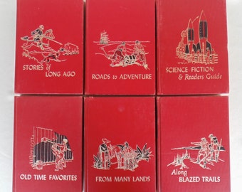 6 Volumes Of THE CHILDREN'S HOUR 1966 #'s 3 9 11 12 13 16 Hardbound Very Nice Condition