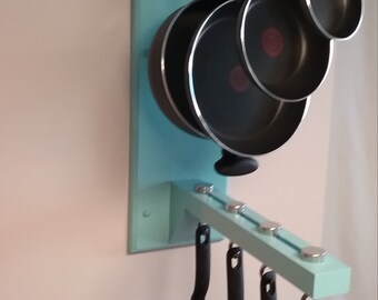 Uniquely Designed Pot Rack