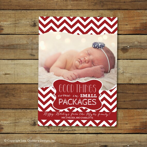 items similar to christmas card holiday photo card christmas baby announcement