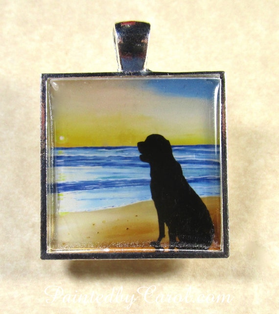 Black Lab Necklace Black Lab Pendant Black Lab Jewelry