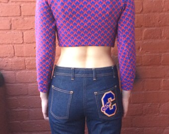 chloe vintage 90s wide leg jeans