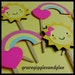 12 "You Are My Sunshine" themed Cupcake Toppers, Sunshine Cupcake Toppers