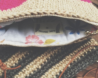 Hemp Iphone & money crossbody purse