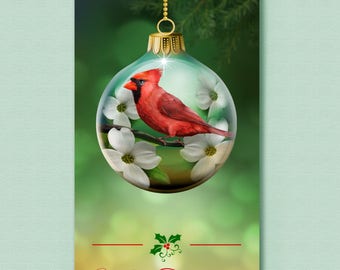North Carolina Christmas Banner