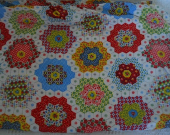 Vintage 1930's Feedsack Grain Bag Cotton Cloth Fabric Bag~ Patchwork Quilt~ Whole Piece~ Full Unopened Bag 26x36