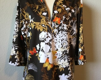 1970’s Teddi of California polyester top