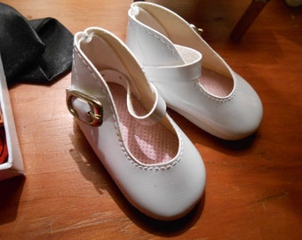 Mary Jane Doll Shoes>> Fit Alex Princess Mary-Ideal Shirley Temple l> 2-1/2" x 1-1/4"