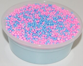 Cotton Candy Slime, Cotton Candy Slimes, Where To Buy Cotton Candy Slime, Carnival Party Favors, Blue Slime, Pink Slime, Scented Slime Gifts