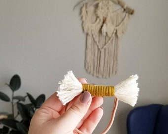 Golden Olive Tapestry headband