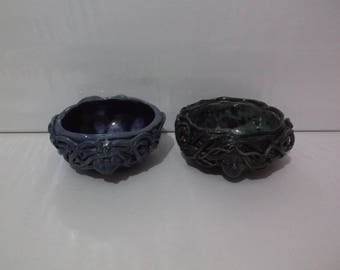 Earth Mother, Moon Goddess Offering Bowl, Pagan, Wicca, Handcrafted Ceramic