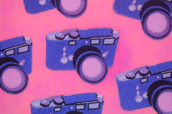 Camera Iron on Patch