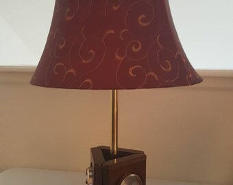 Accent lamp with weather station