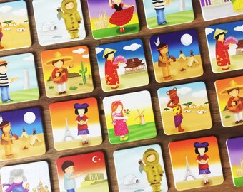 baby learning toy-toddler learning-educational toy-toddler activities-montessori-for 3 years-preschool activities-waldorf-memory match game