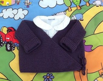 life jacket baby wrap-baby gift newborn baby knitting wool knit Cardigan