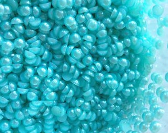 Flat Back Pearls - 4mm - 02 - Baby Blue