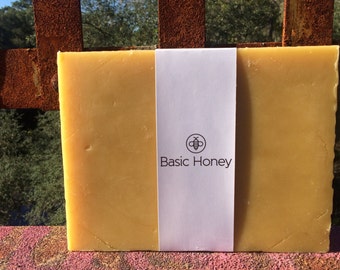 5 Lb 100% American Beeswax Brick + Free Shipping