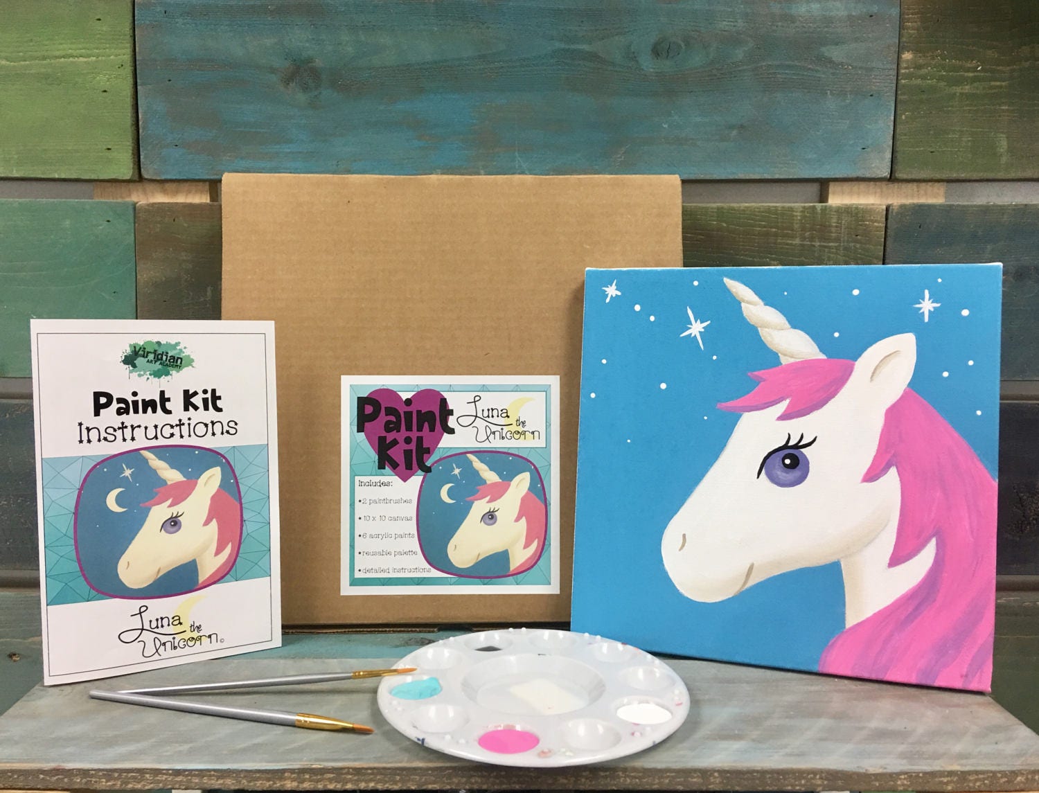 Best Seller Unicorn Paint Kit DIY Art Birthday Gift