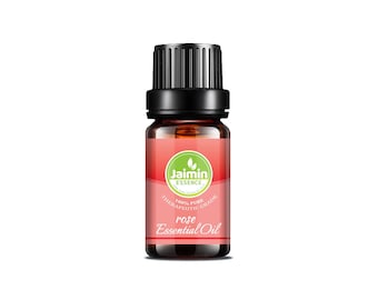 Rose Fragrance Oil- Jaimin Essence - Pure Rose Oil - Aromatherapy Oil- Therapuetic Grade - Pure Essential Oil - Natural
