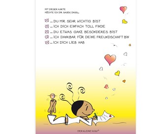 The Little Yogi: Postcard Card for you