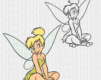 Tinkerbell cut files | Etsy