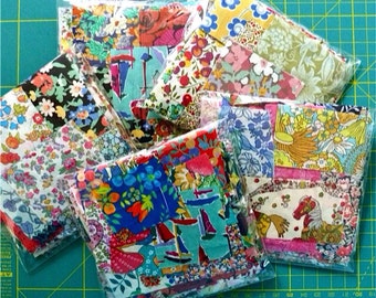 Liberty Fabric Scrap bag - NEW LARGER SIZE - Lucky dip