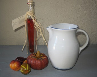 Pfaltzgraff Pitcher Sky Pattern