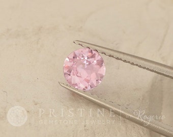 Round Pink Sapphire 1.02ct Precision Cut by Rogerio Graca
