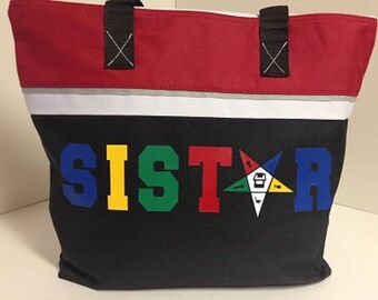 SISTAR 2 Tone Tote Bag
