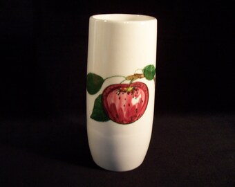 Vintage Apple Vase Tumbler Metlox Poppytrail S296
