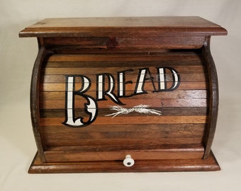 Vintage bread box | Etsy