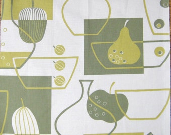 FQ Retro kitchen fabric kitsch repro