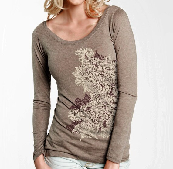 henna color shirt