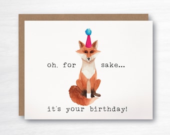 Digital greeting humor birthday funny birthday card for