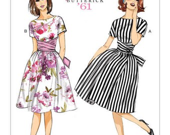 Vintage by B6318 retro Butterick sewing pattern