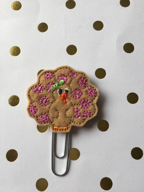 Miss Turkey planner Clip/Planner Clip/Bookmark. Holiday Planner Clip. Fall Planner Clip. Thanksgiving Planner Clip. Turkey Planner Clip